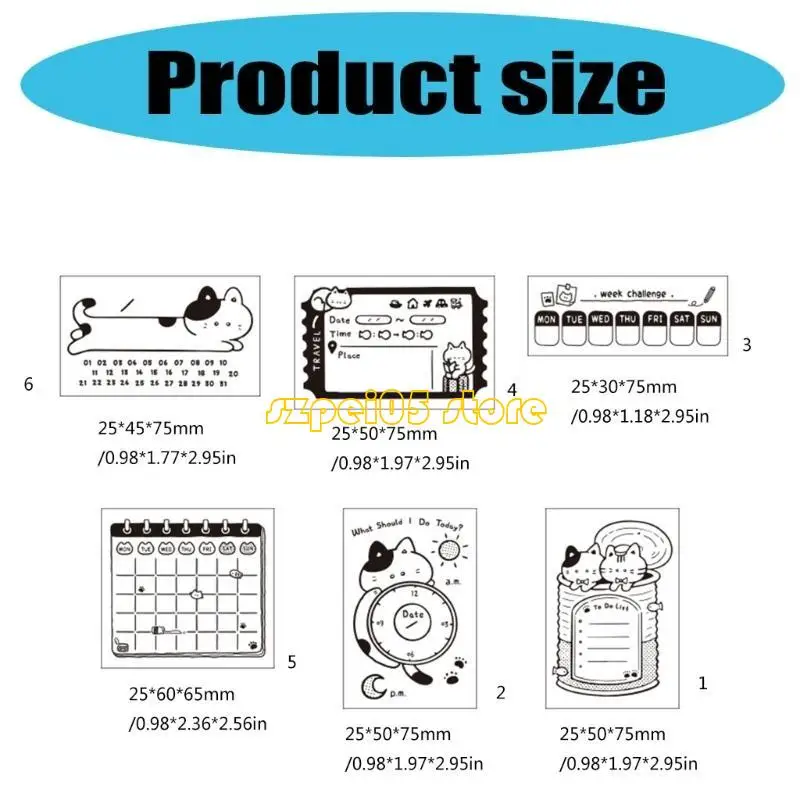 45BE Craft Stamp Scrapbooking Background Stamp Hitten Animal Thief Stamp