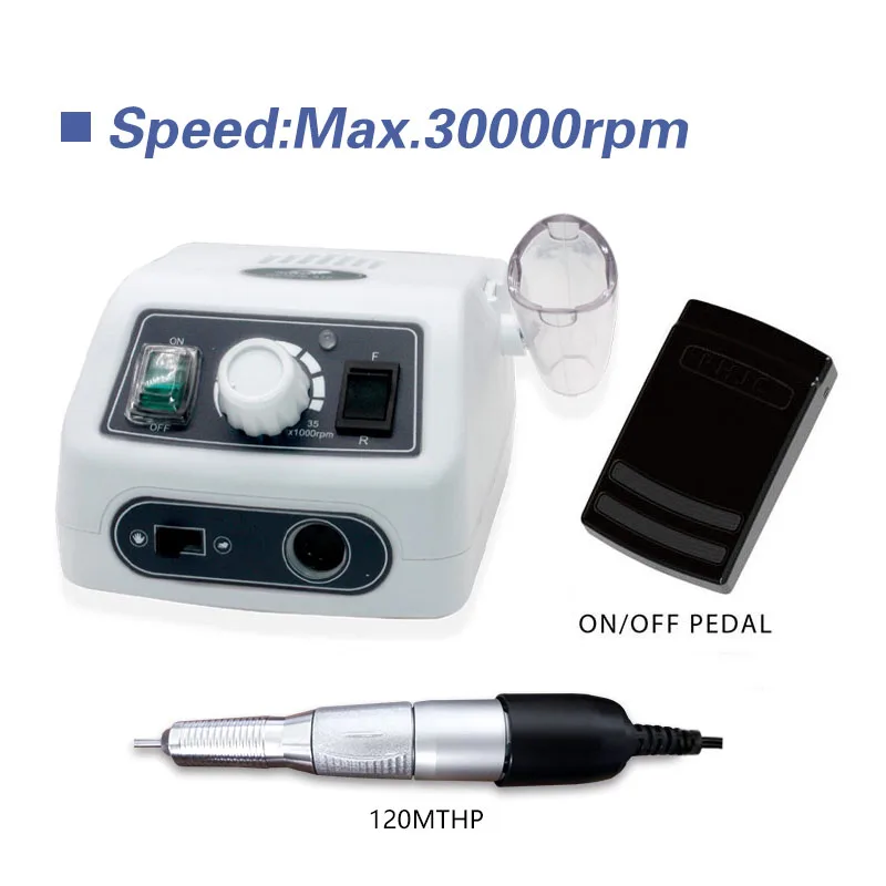 RHJC RENHE 315 Professional Electric Micromotor 30000RPM Low Noise & Vibration 120MT Handpiece for Hand Polishing Engraving