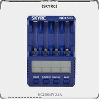 SKYRC NC1500 5V 2.1A 4 Slots Battery Charger LCD Smart Charger AA AAA Analyzer Nimh Discharge & Refresh