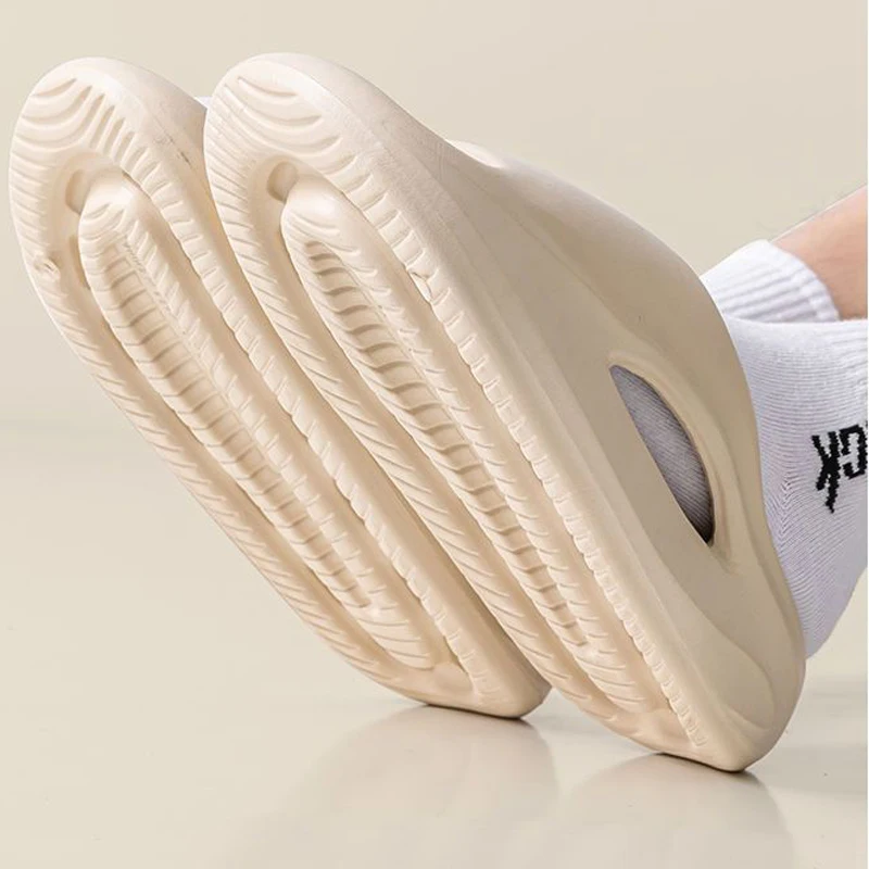 Cloud rubber Slippers Men House Platform Summer Soft Sandal Slides Flip Flop Women Male Ladies Home Shoe Flat EVA Outdoor Indoor