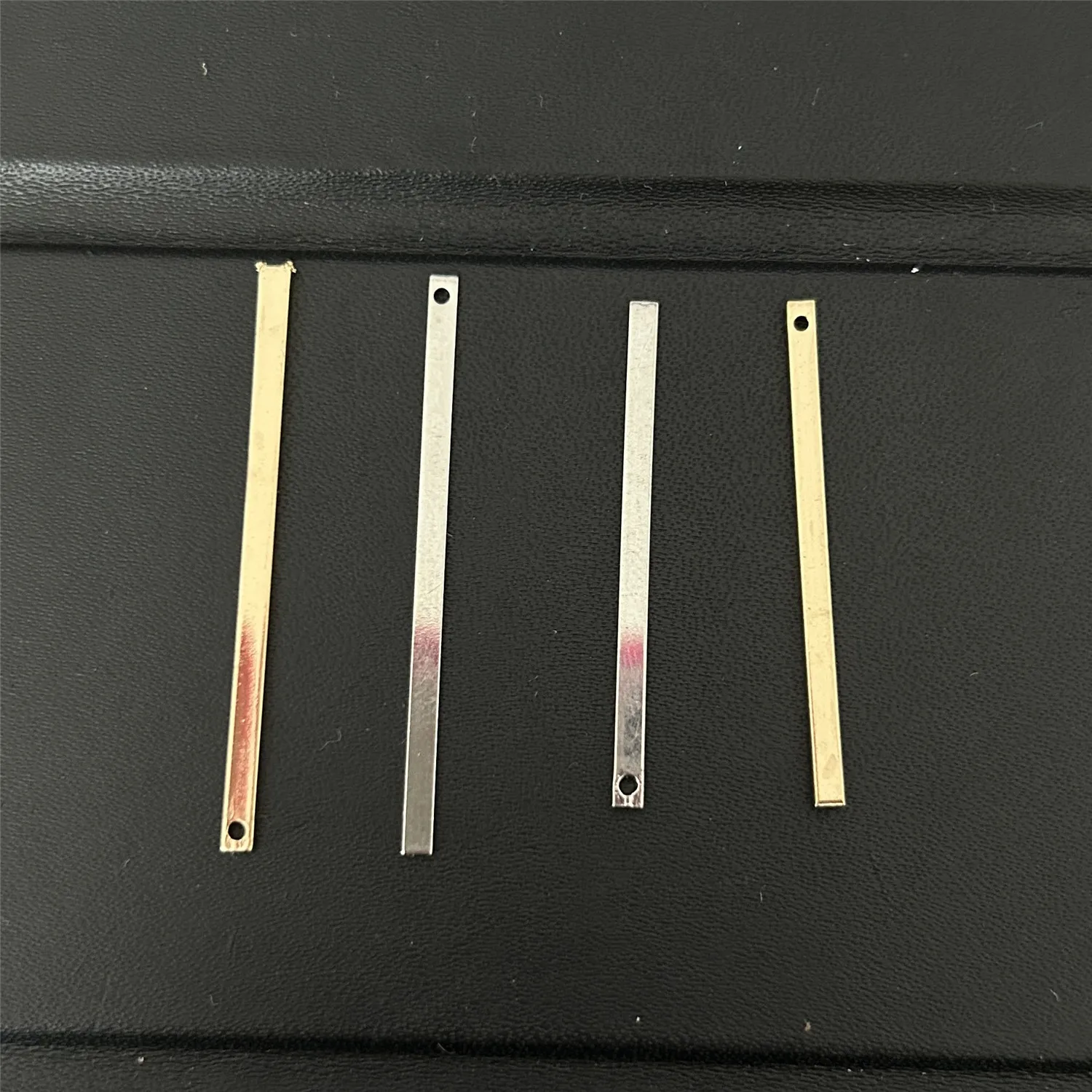 20Pcs/lot Wholesale Alloy Bar Pendant Fit Necklace Bracelet Stick Jewelry Handmade Accessories