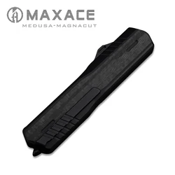 Maxace MEDUSA MagnaCut Steel 7075 Aluminumcarbon fiber handle comb toy tool Folding Knife