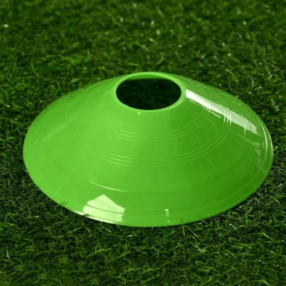 

25/50Pcs Colorful Soccer Disc Cone Set Durable Flexible Training Marker Cones Tear-resistant with Stand