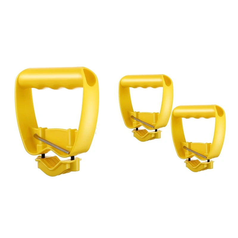 Voltar Salvando Ferramenta Handle Anexo, Economia do Trabalho, Pá ergonômica ou Ancinho Handle Anexo, Aperto do punho da ferramenta