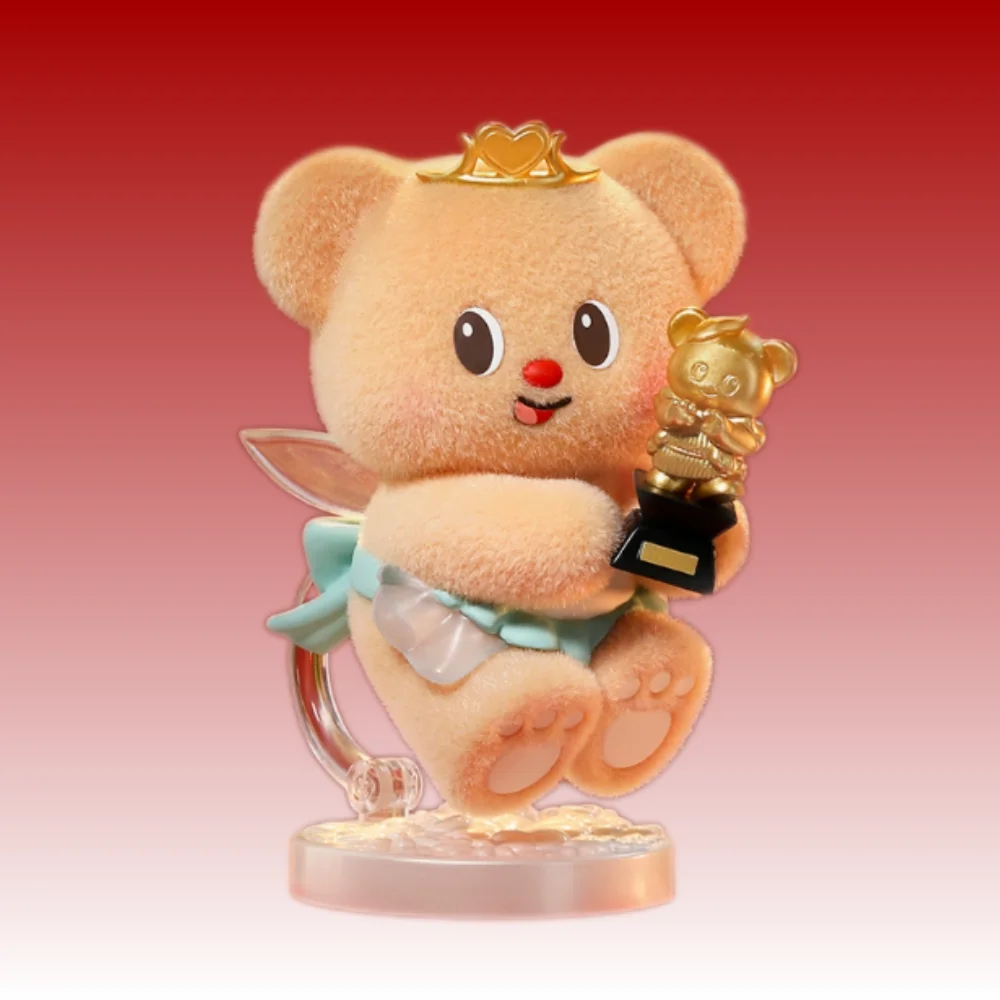 Beurre ours Top équipe boîte aveugle boîte mystère jouet à la mode Figurines en peluche poupée ornements Caixa Caja Kawaii poupées filles garçons cadeau