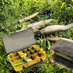 Boîte de rangement pour accessoires de pêche, boîte à appâts auxiliaire de route, boîte de rangement pour outils, boîte de rangement pour hameçons à poisson, fournitures de pêche