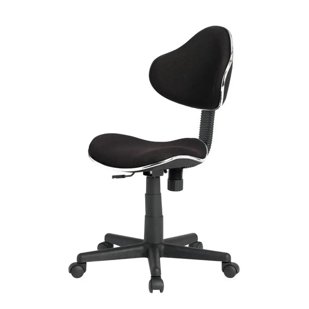 Task Chair Black Comfort Studio Designs Office Seating Body Contouring Modern Mobility Adjustable Height Upholstered Swivels