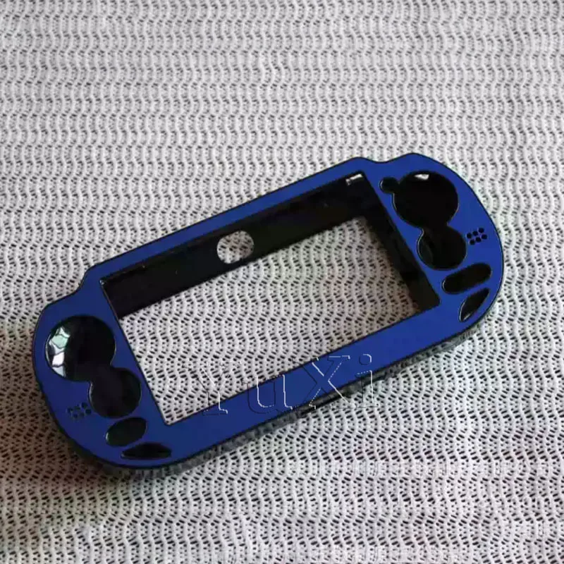 YuXi 1 قطعة ل PS Vita 1000 PSV 1000 متعدد الألوان البلاستيك المغلفة غلاف من الألومنيوم المعادن نحى الغطاء الواقي هارد شل
