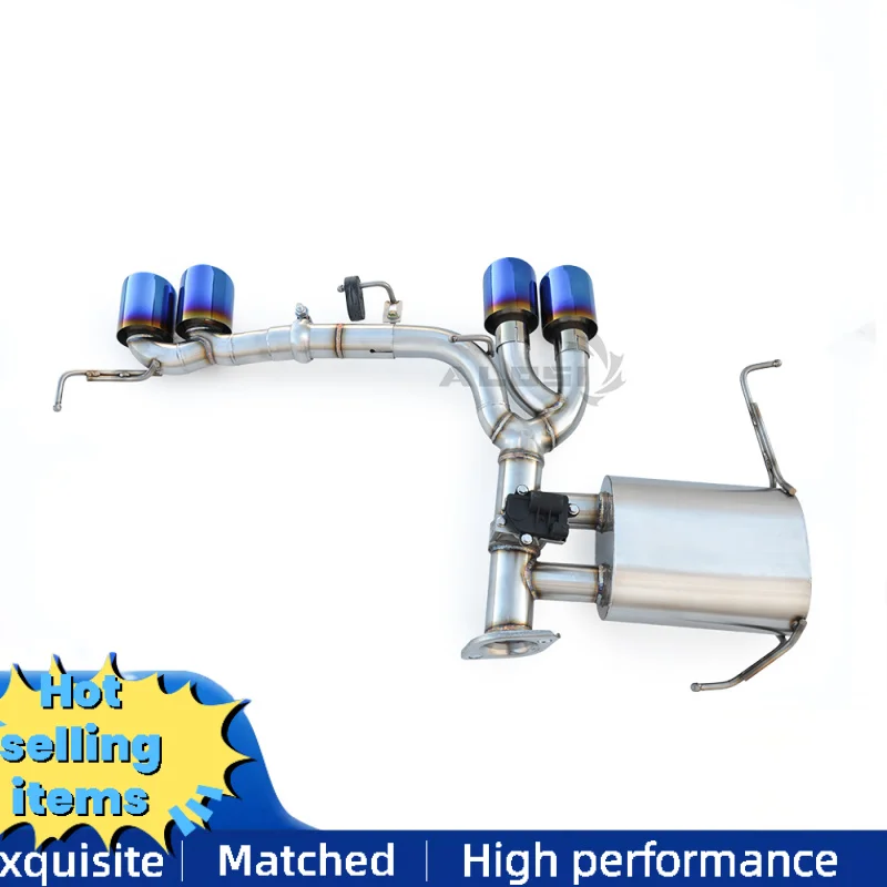 

Stainless Steel cat Back Exhaust for BMW E90 E92 320i 318i 316i 2.0 2007-2012 Exhaust Pipes Muffler Replacement M3 Bumper