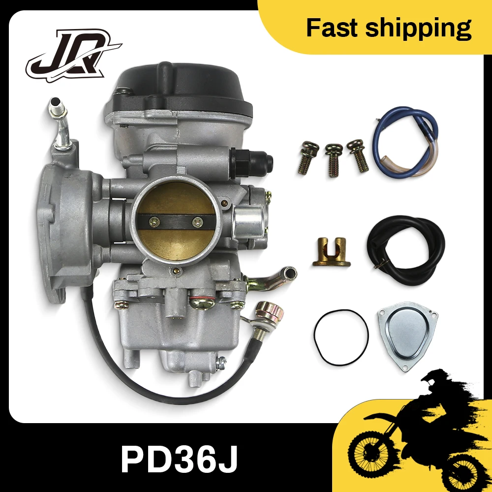 PD36J 36mm Engine Carburetor Carb For Suzuki LTZ400 Z400 KFX400 YFM400 Raptor 400 ATV Quad 2003 2007