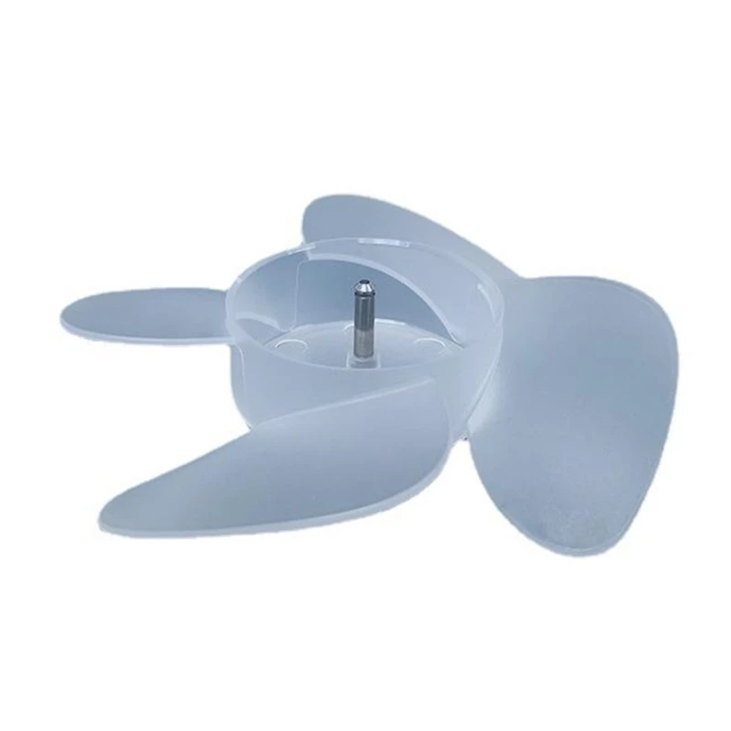 

Transparent Plastic Fan Hair Dryer Universal High-power Motor Plastic Fan 4 Fan Replacement