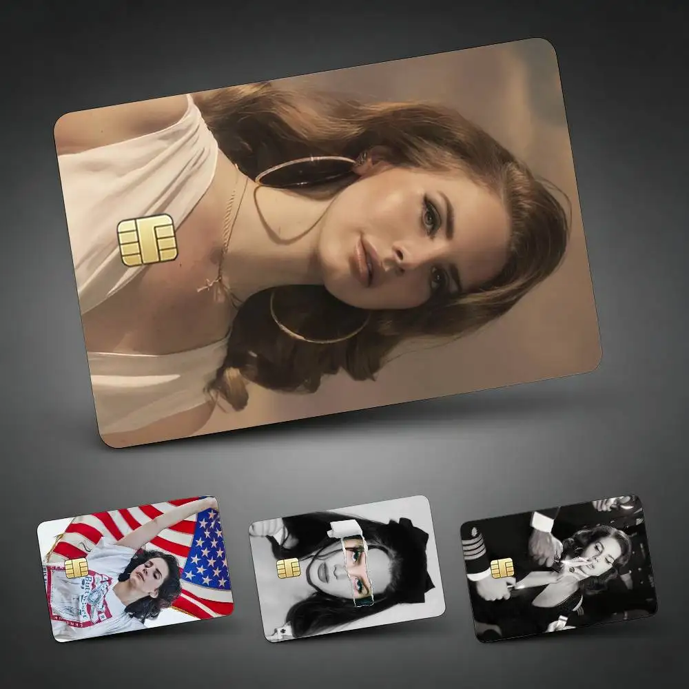 

L-Lana D-Del R-Rey Sticker Decoration Creative Bank Card Bus Metro Waterproof Sticker