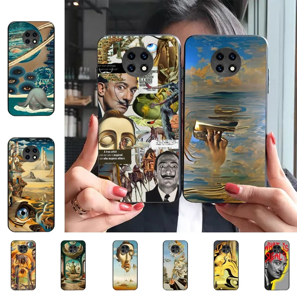 Salvador art D-Dali Phone Case For Redmi 5 6 7 8 9 10 plus pro 6 7 8 9 A GO K20 K30 K40 pro plus F3 Fundas