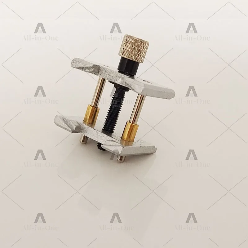 2-in-1 movement card holder, watch movement maintenance fixed seat, watch repair tool, size set of metal base