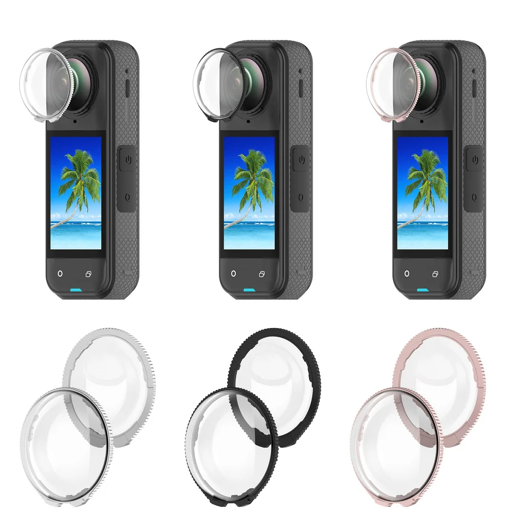 

PC Lens Protector for Insta360 X5 Waterproof and Scratch Resistant Designed for Outdoor Photography Enthusiasts
