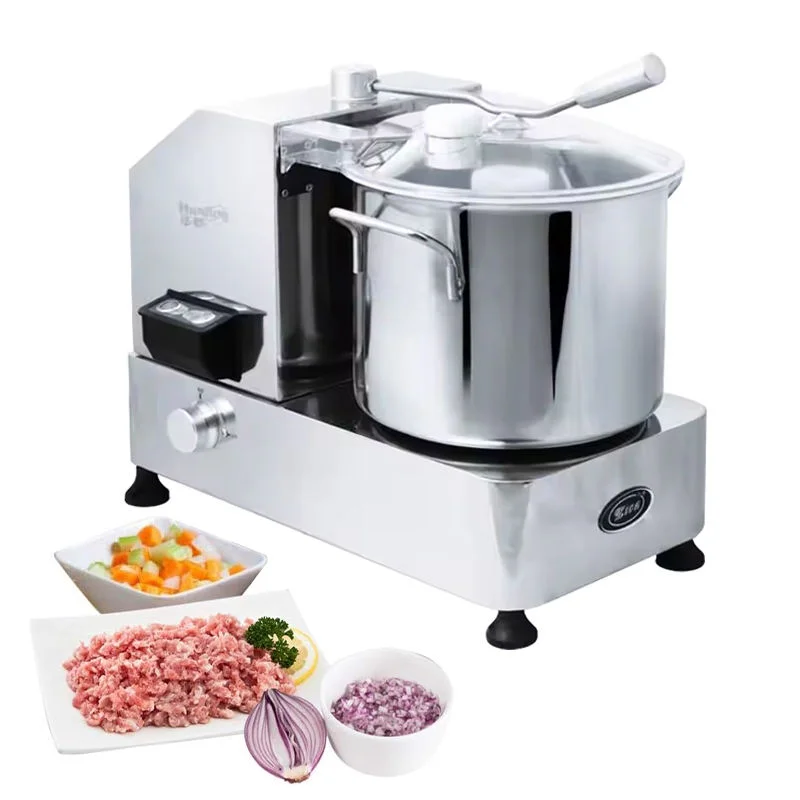

Electric Kitchen Mixer Food Shredder Vegetable Chopper Machine Commercial Spice Grinder Onion Cutting Machine Garlic Meat Cutter