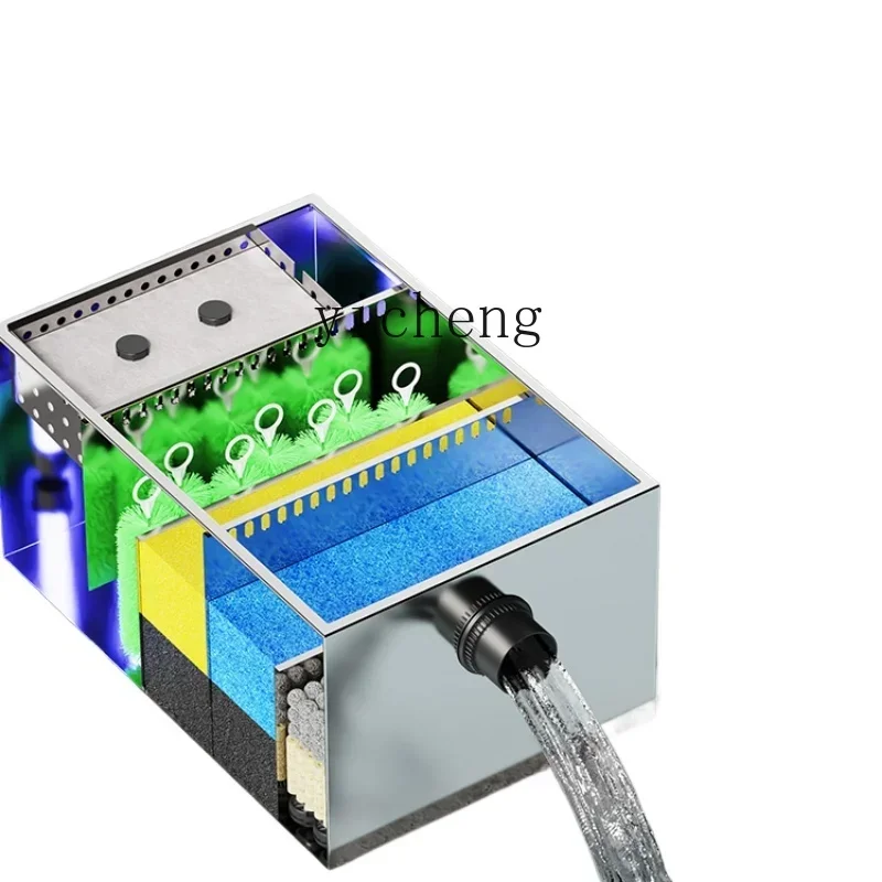

Система фильтрации циркуляции воды, пруд, фильтр для очистки воды, внешний фильтр, коробка