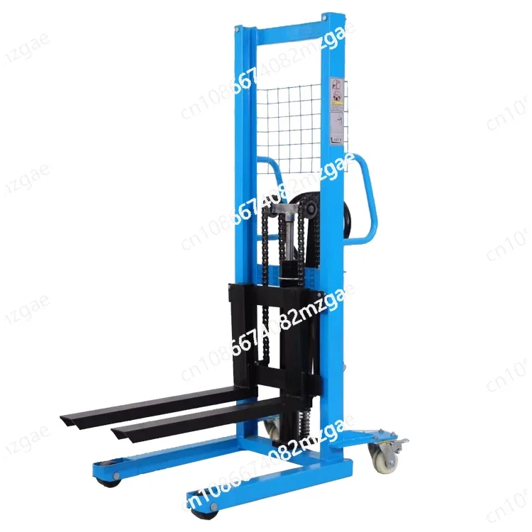 Hot Sale China Mini Pallet Stacker Manual Hydraulic Lifting Stacker Forklift Manual Lifting Stacker