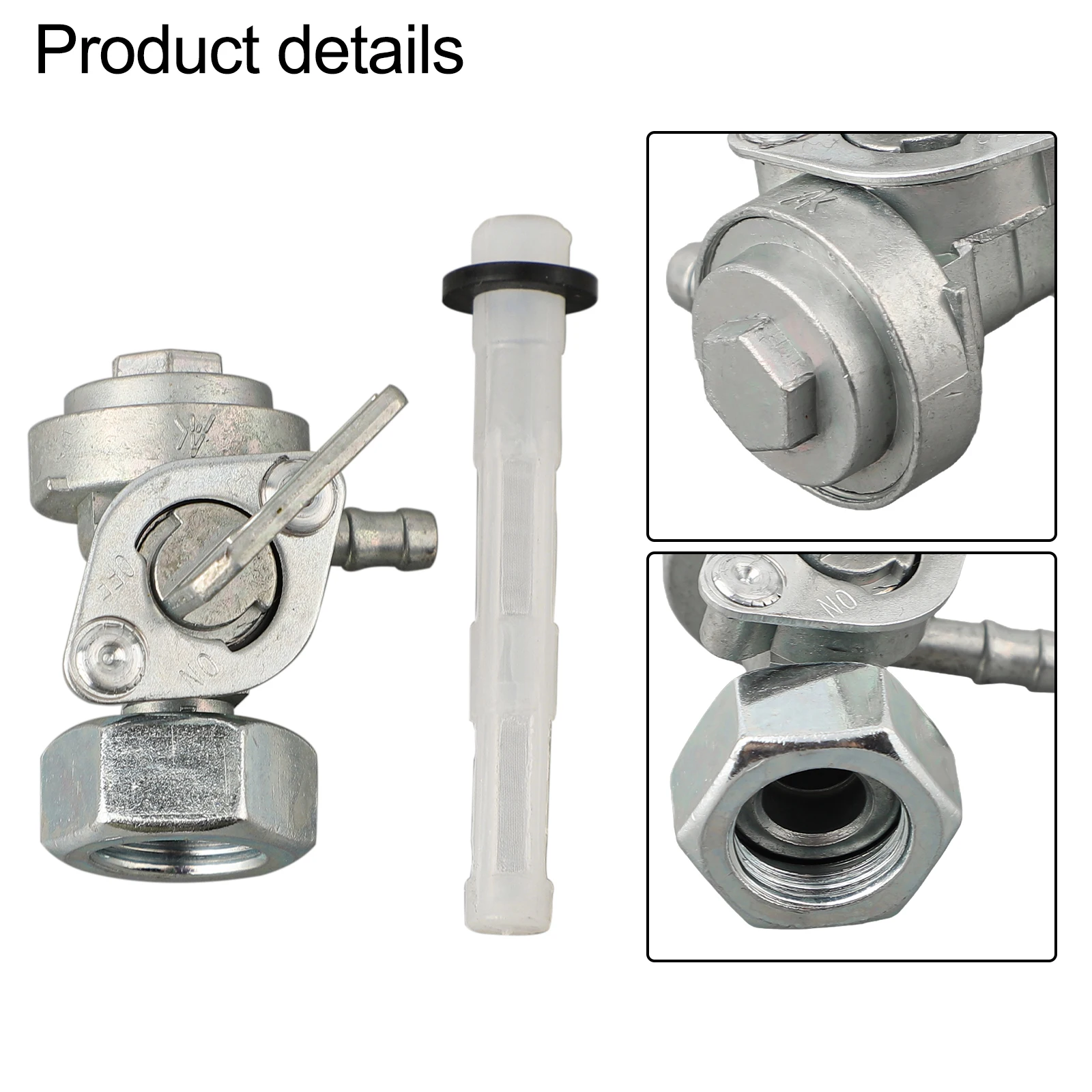 Replacement Fuel Shut Off Valve M16x1.5mm for Generators Including GP5000 GP7000 GP8000E EB3500X EB5000X and More Models
