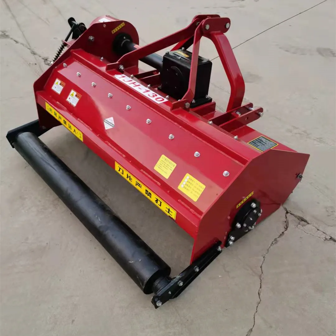 Heavy Duty Farm Straw Mulcher Tractor Driven Large Field Crop Residue Crushing Fertilizing Equipment