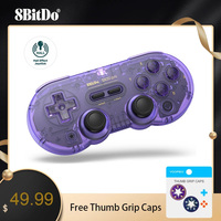 8Bitdo New SN30 Pro Bluetooth Wireless Controller with Hall Effect for Switch Gamepad/ MacOS/ Android/ Raspberry Pi /Windows