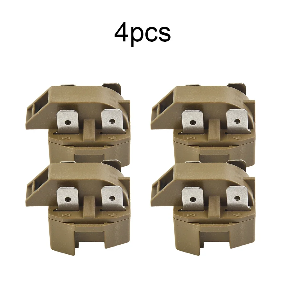 4Pcs Refrigerator Freezer 220V IC-4 PTC Start Relay Refrigerator Freezer Compressor Relay Parts 2262185