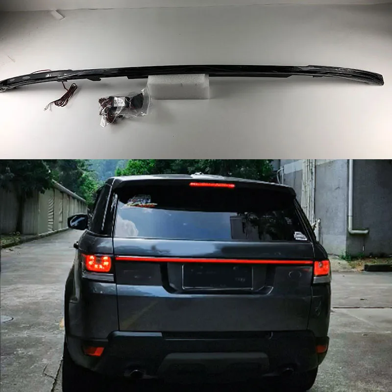 For Land Range Rover Sport 2013-2022 Led through Taillight LED DRL Through truck tail lights rear cross lamp