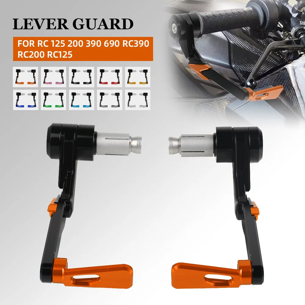 

For RC 125 200 390 690 RC390 RC200 RC125 Motorcycle Handlebar Grips Guard Brake Clutch Levers Handle Bar Guard Protector