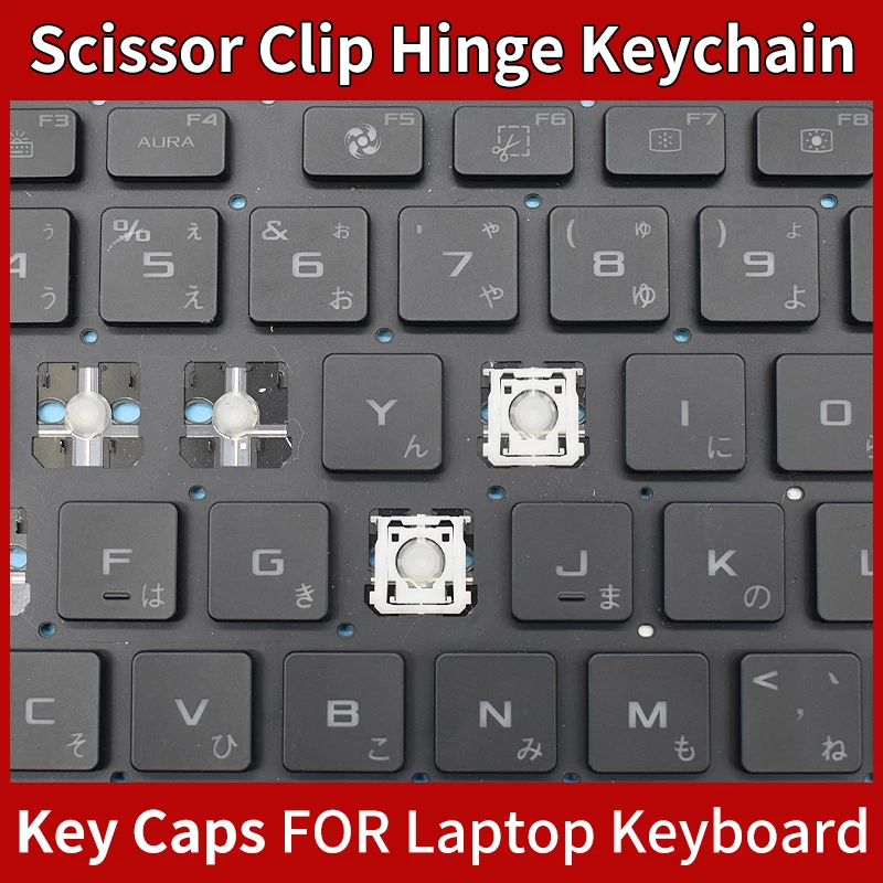 Replacement Keycap Key For Asus ROG Strix G16 G614JV G614JZ G634 G634J G634JY G614 G614J G614JU Laptop Keyboard KEY & Clips image 6