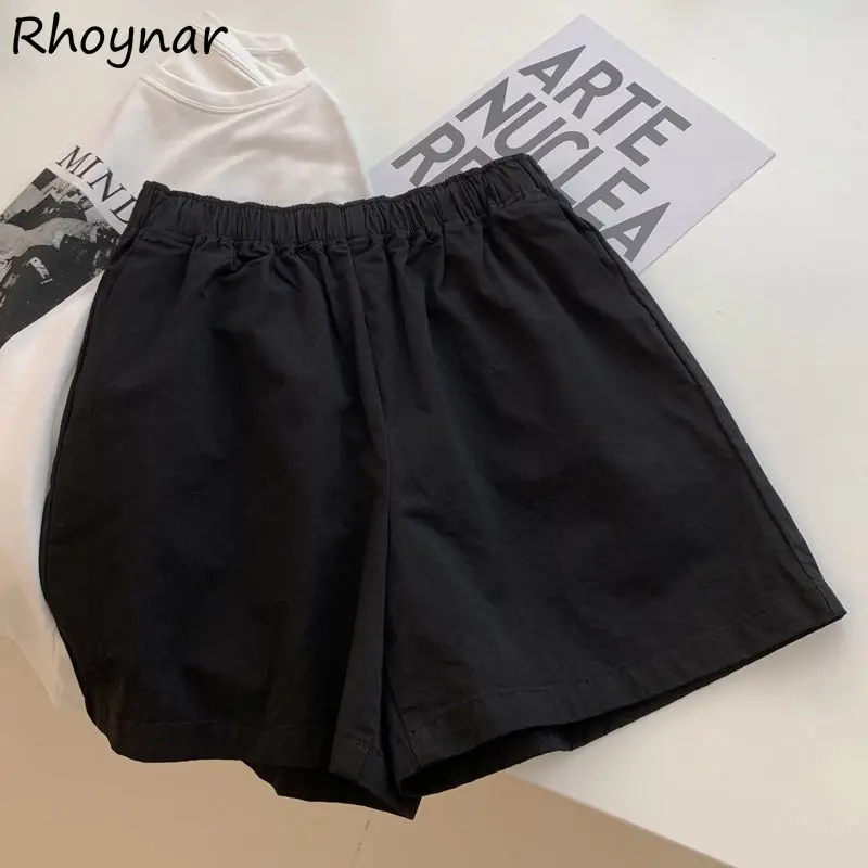 5 Colors Shorts Women Summer Harajuku Loose Unisex Streetwear High Waist All-match Personality Casual Chic Japanese Style Ins