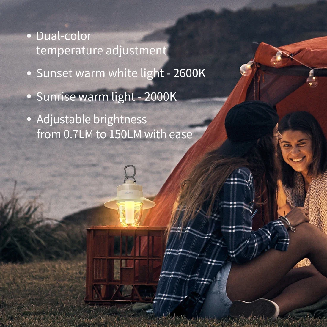 Mlove Portable Bluetooth Speaker | 360° Sound | IP65 | 24H Playtime