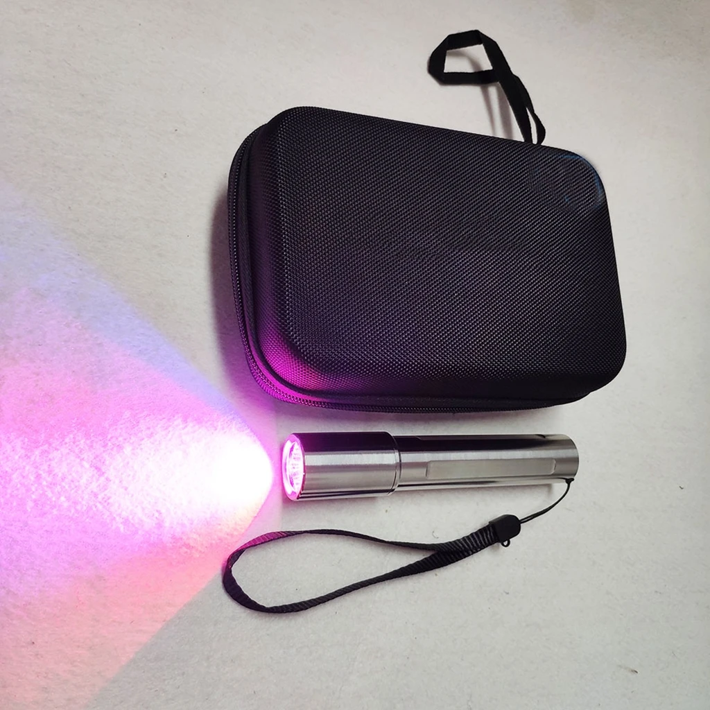 

630nm 660nm and 850nm LED Red Light Therapy Near Infrared Light Therapy Devices Pen for Pain Relief - with Storage bag