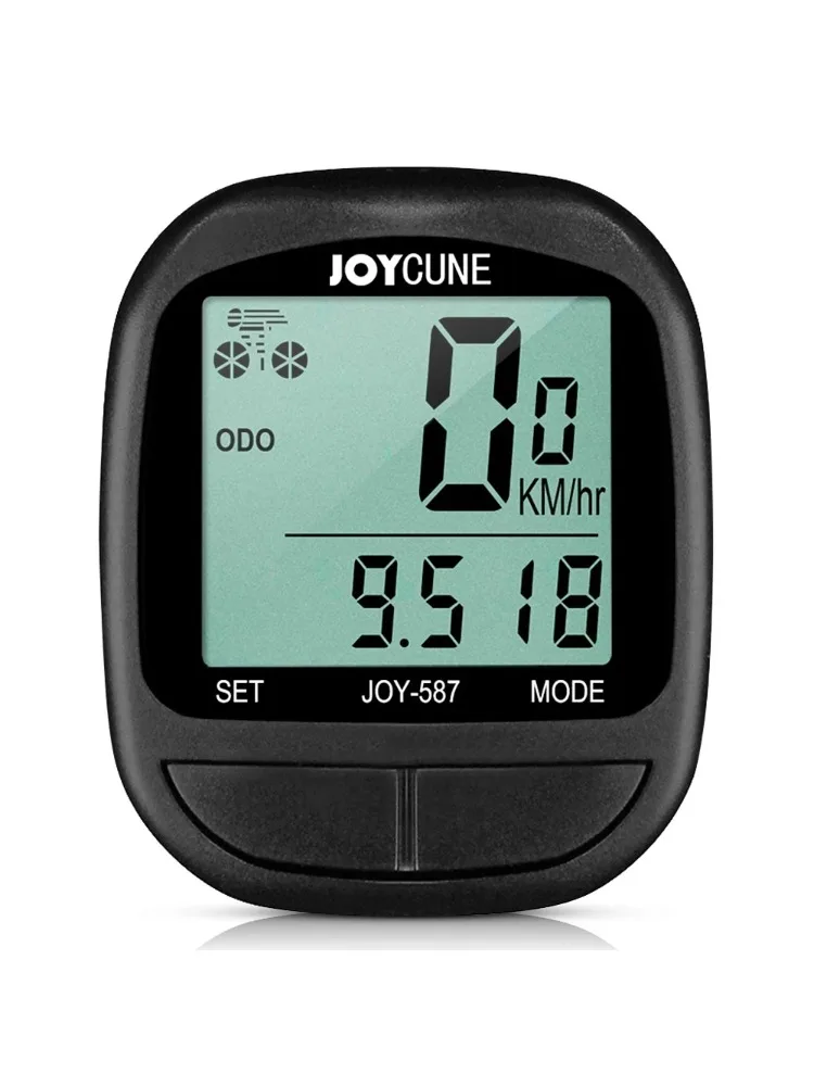 AliExpress NONE 1PC Waterproof Wired Bike Computer Speedometer Odometer Stopwatch LED Display Cycling Accessories