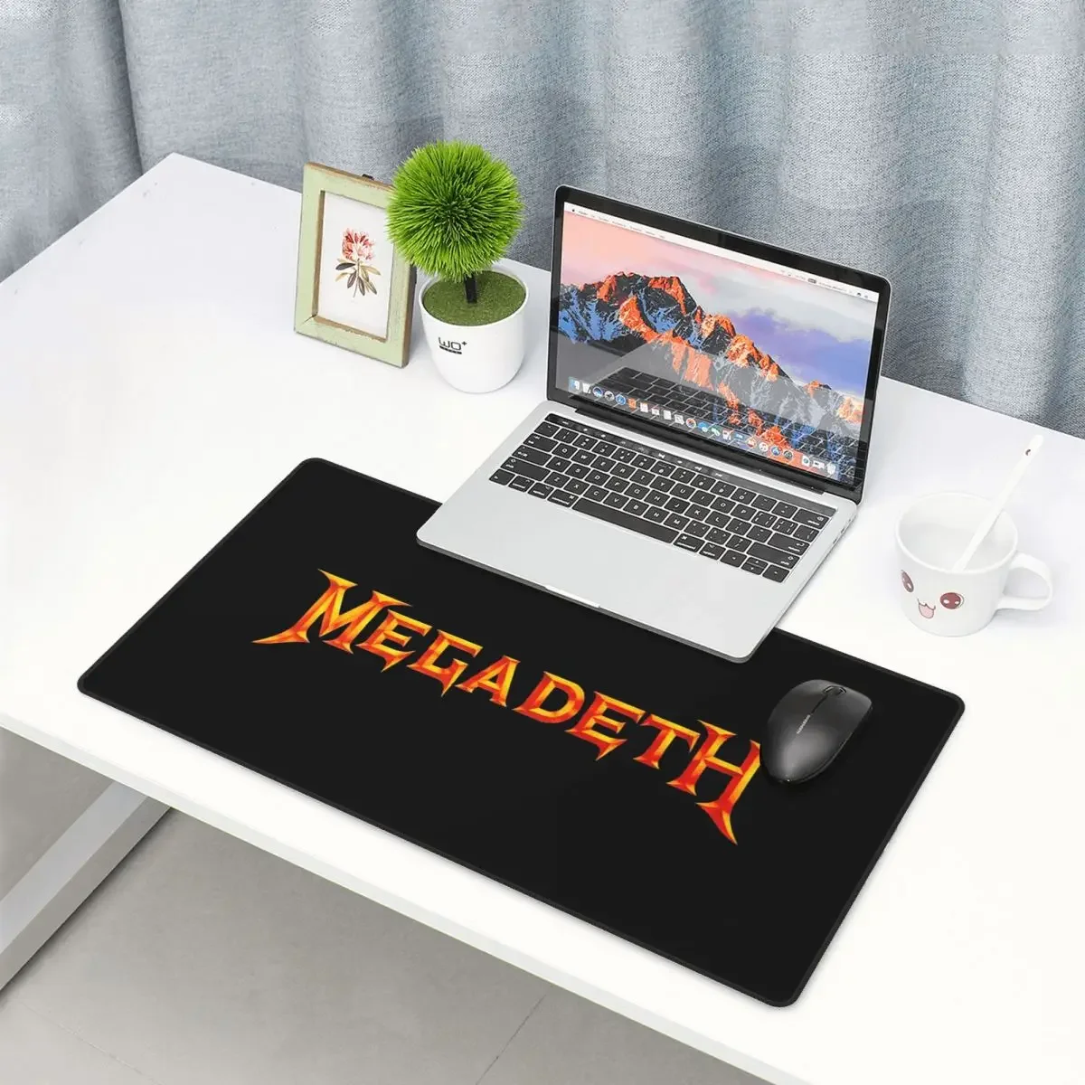 Large Mouse Pad Megadeths Logo Gamer PC Laptop Mats Keyboard Carpet Computer Gaming Office Accessories Desk Mat