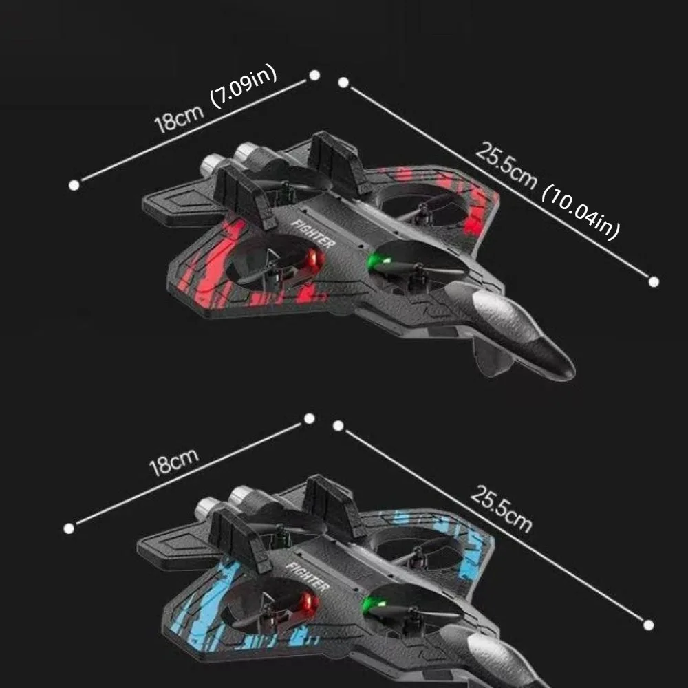 Schiuma EPP telecomandata schiuma combattente rilevamento di gravità ricaricabile elicottero a quattro motori giocattolo 2.4G acrobatico durevole