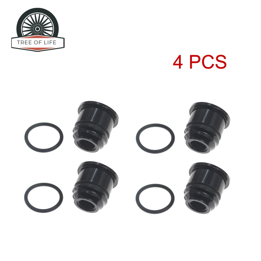 4PCS For Toyota T100 3RZ 2.7L 4Cyl 1993 1994 1995 1996 1997 1998 Fuel Injector Nozzle Holder Spacer + O-Rings 90561-10018