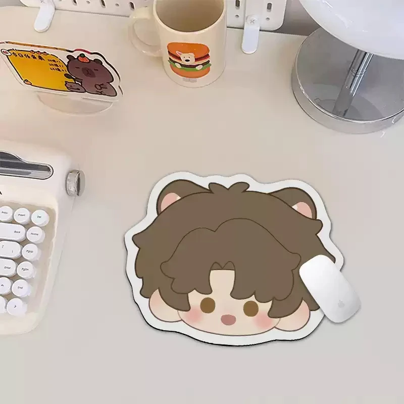 Far Beyond the World pixel art style mouse pad Qversion trompete bonito tapete de mesa engrossado resistente à sujeira almofada macia para presente de laptop