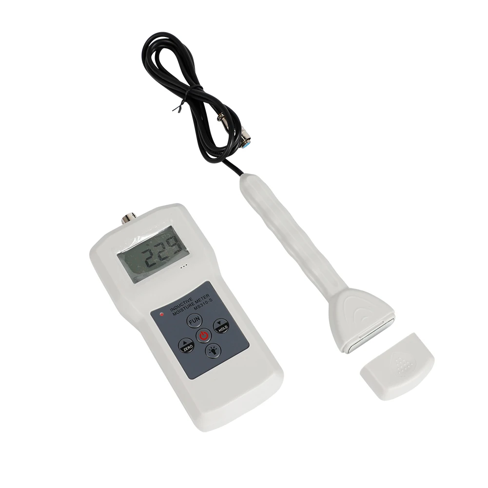 MS310-S Portable Wood Timber Paper Bamboo  Concrete Textile Digital Inductive Moisture Tester