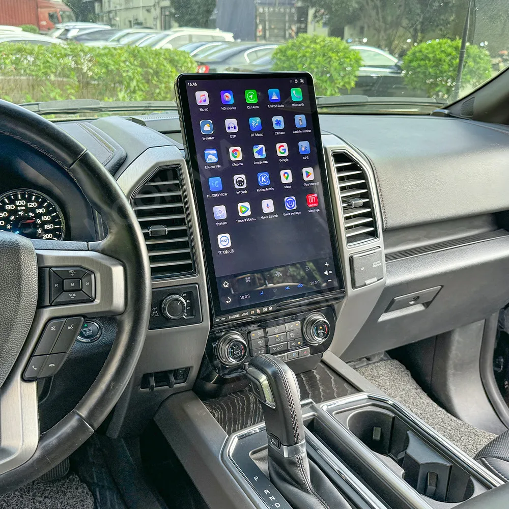 

Для Ford F150 2015-2021: Автомагнитола Android с мультимедиа, видеоплеером, беспроводным CarPlay, GPS-навигацией и стереосистемой