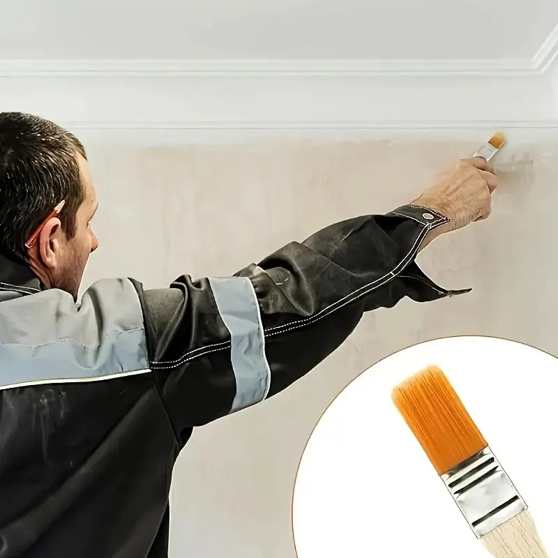 6/12Pcs Nylon Fiber Paint Brushes, Multifunctional for Acrylic Oil Paint Wall Art Phone Tablet Keyboard PCB Electronic Cleaning
