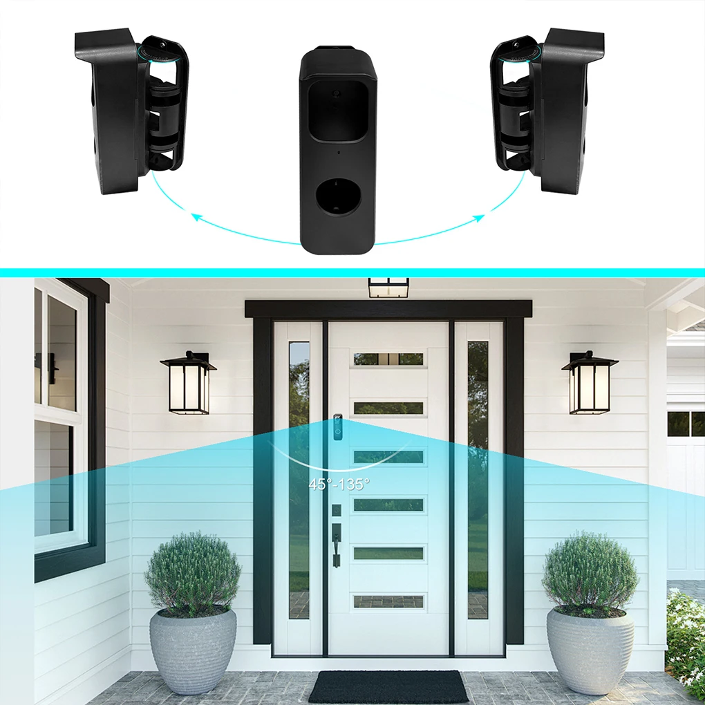 No Drill Ring Doorbell Mount Intercom Parts Available Waterproof Ring Doorbell Mount No Drill