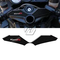 3D Carbon-look Top Triple Clamp Yoke Defender Case for BMW K1200S 2004-2008