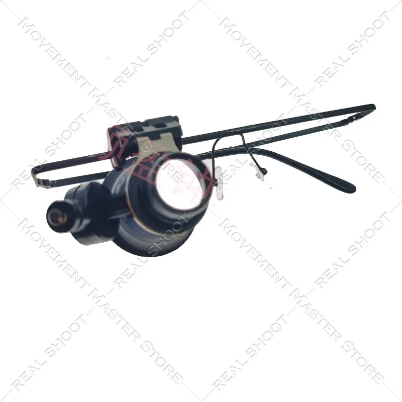 時計修理ツール 目鏡 20倍 ヘッドルーペ アンティーク認証スタンドルーペ 20