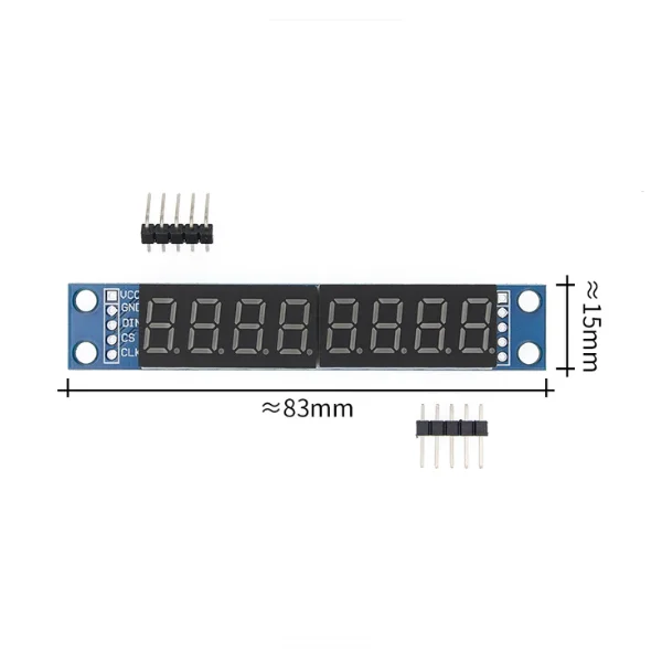 MAX7219 Digital Tube Display Module 8-bit Digital Tube Control Module
