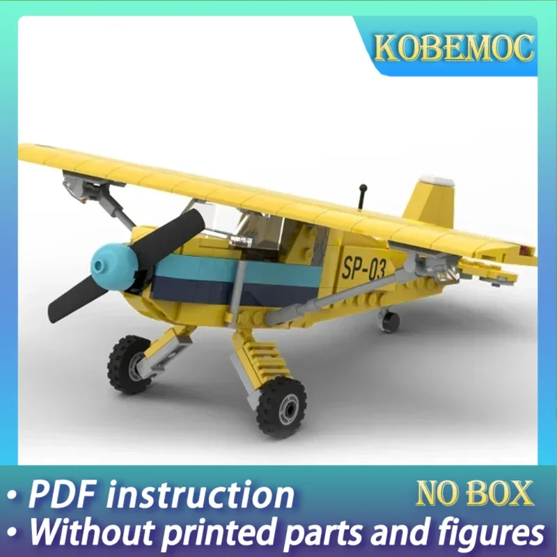 

Moc Building Bricks Military Aircraft Model Ski Plane SP-03 Technology Modular Blocks Gift Christmas Toy DIY Sets Assembly