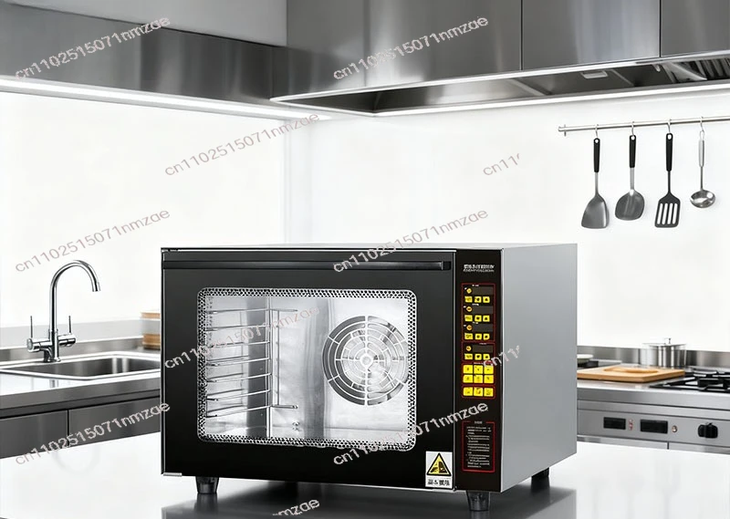 Large Capacity Gas Hot Air Circulation Oven Commercial Bakery Equipment for Mooncake Bread Pastry Baking