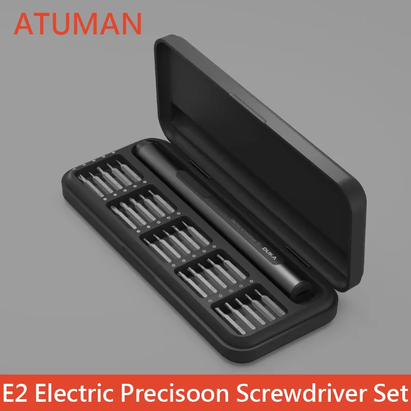 Duka AtuMan E2 Electric Precisoon Screwdriver Set Multifunctional Handheld Repair Tool Portable Smart Home Electronics Repair