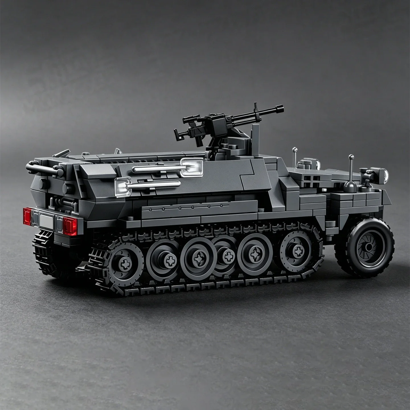 Armored Vehicle Toy Figurine“Stuka on Foot” (Stuka Zu Fuss) Build-It-Yourself SdKfz 251/1 Half-Track  Tank Model