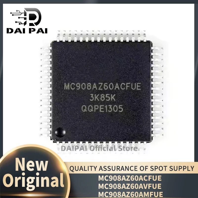 (1pcs)100% New original  MC908AZ60AMFUE MC908AZ60AMFU MC908AZ60AVFUE MC908AZ60AVFU MC908AZ60ACFUE MC908AZ60ACFU MC908AZ60  QFP64