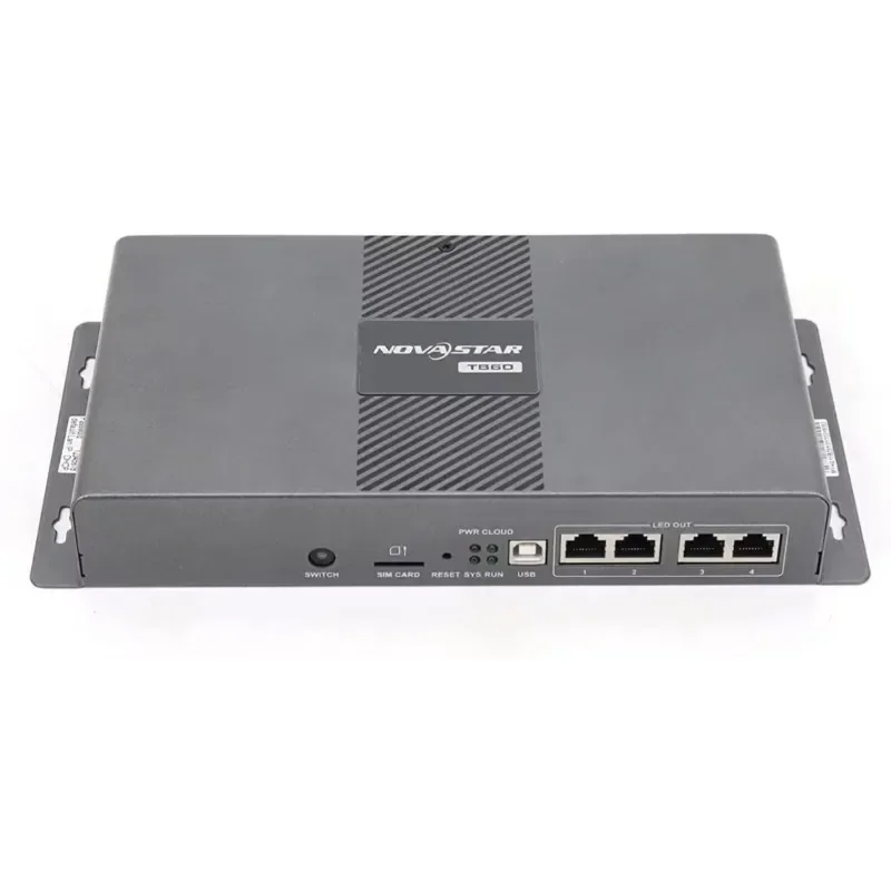 متوفر في المخزون مشغل الوسائط المتعددة Novastar Taurus Series TB60 مع لوحات LCD وملحقات لوضع WiFi غير المتزامن